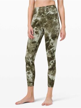 56. Lululemon Align Pant 25" *Diamond Dye Nulu Size 10